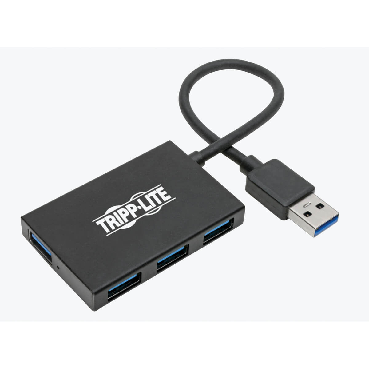 U360-004-4A-AL - Tripp Lite USB 3.0 HUB SUPERSPEED SLIM 4 USB-A PORTS 5GBPS COMPACT ALUMINUM