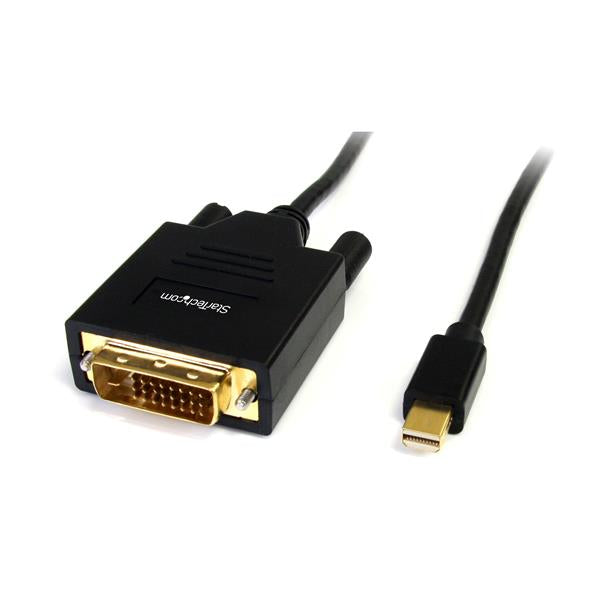 MDP2DVIMM6 - StarTech.com 6FT PASSIVE MINI DP TO DVI-D SINGLE-LINK CABLE 1080P 60HZ; MDP 1.2 HBR2; EDID -