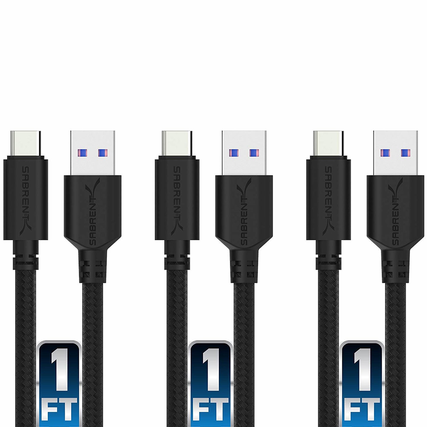CB-C3X1-PK50 - Sabrent 50PK USB 3.0 TO USB-C SYNC &