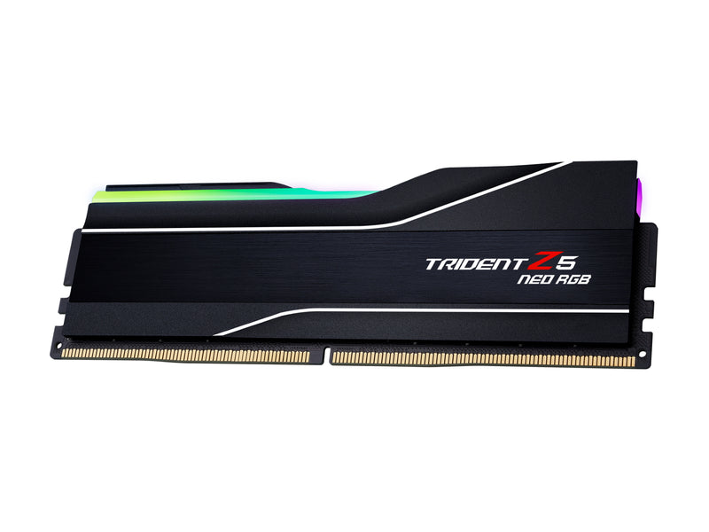 F5-6000J3444F64GX2-TZ5NR - G.Skill Trident Z5 Neo RGB Series 128GB DDR5-6000 Desktop Memory