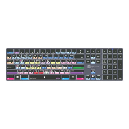 LKB-MCOMP-TPC-UK - LogicKeyboard Wireless Backlit TITAN Keyboard