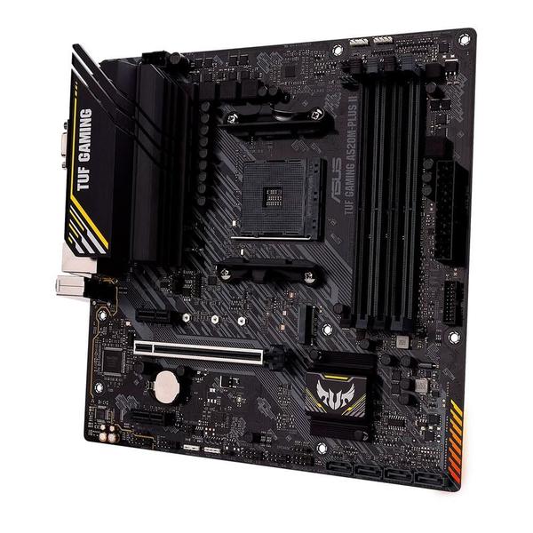 90MB17G0-M0EAY0 - Asus TUF GAMING A520M-PLUS II AM4 DDR4 Micro-ATX Gaming Motherboard