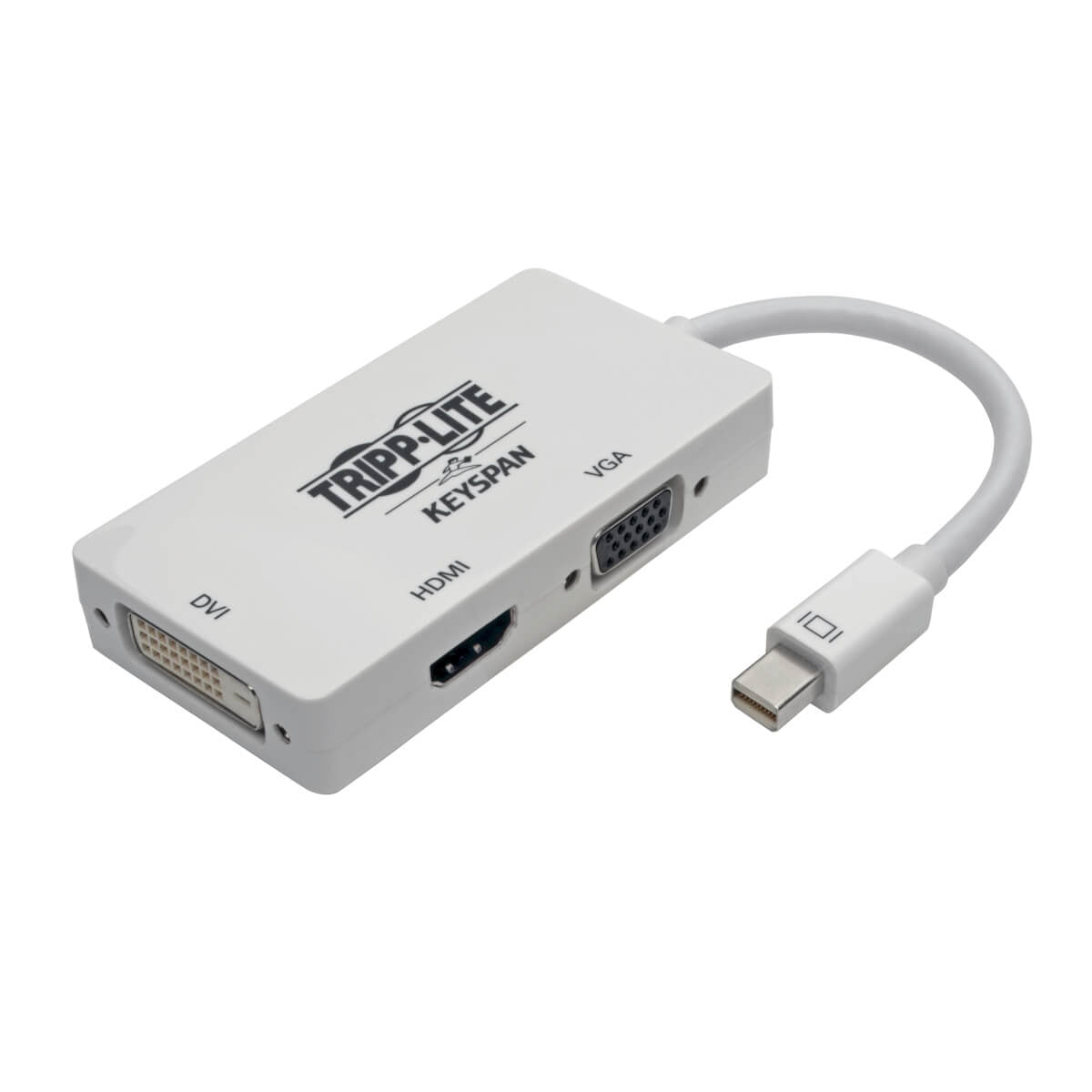 KEYSPAN MINI DISPLAYPORT 1.2 TO VGA/DVI/HDMI ALL-IN-ONE CONVERTER ADAPTER, 4K X