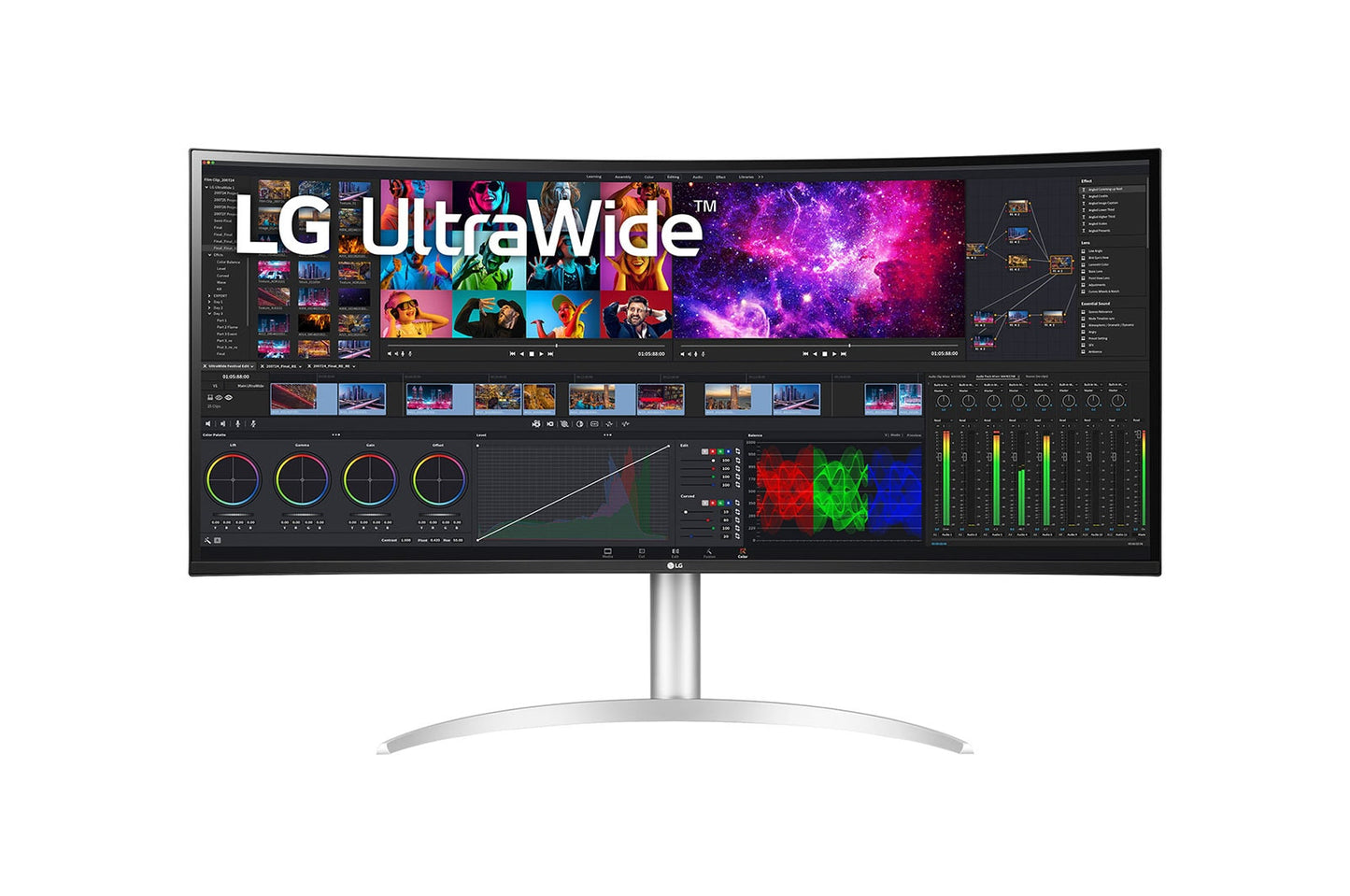 40 LG MONITOR, 5120 X 1440, IPS, HDMI DP USB-C, TILT HEIGHT SWIVEL, HDR10 PBP O