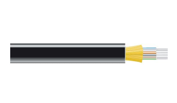 FOBC55-IOM1-BK-06F-500 - Black Box FO , IN/OUTDOOR DIST OM1 TB OFNP 6 FIBER 500 FT