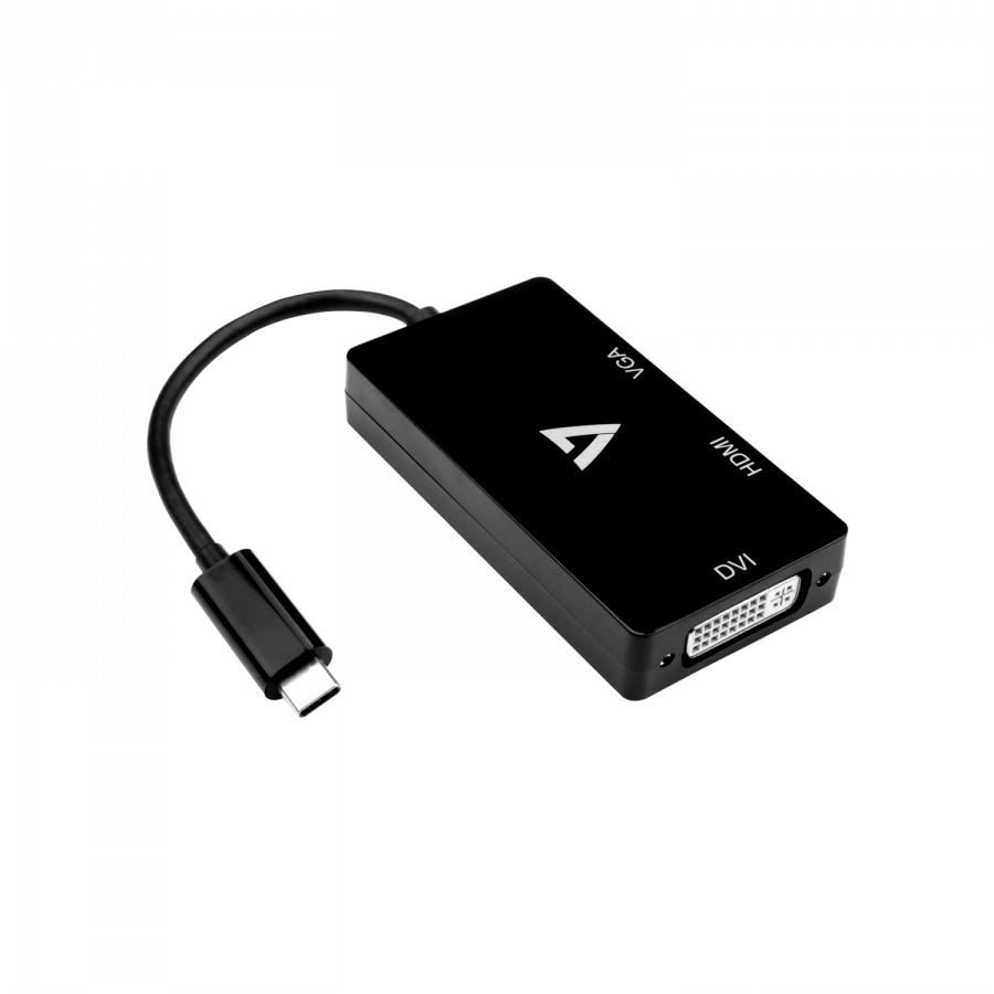 V7UC-VGADVIHDMI-BLK - V7 USB-C TO 3 IN 1 VIDEO ADAPTER