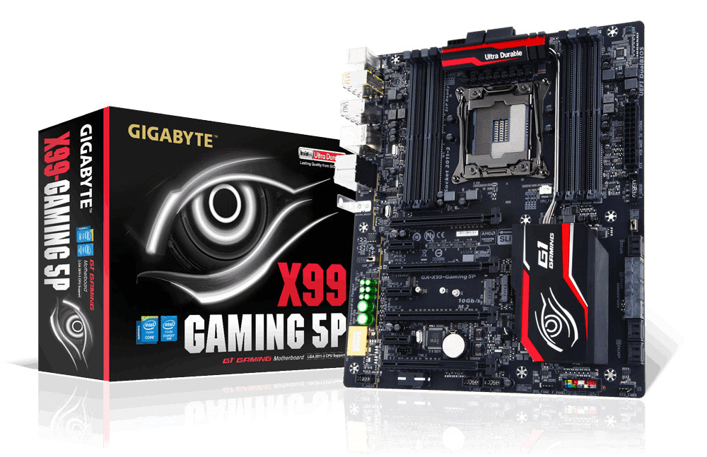 Gigabyte GA-X99-Gaming 5P Intel® X99 LGA 2011-v3 Extended ATX