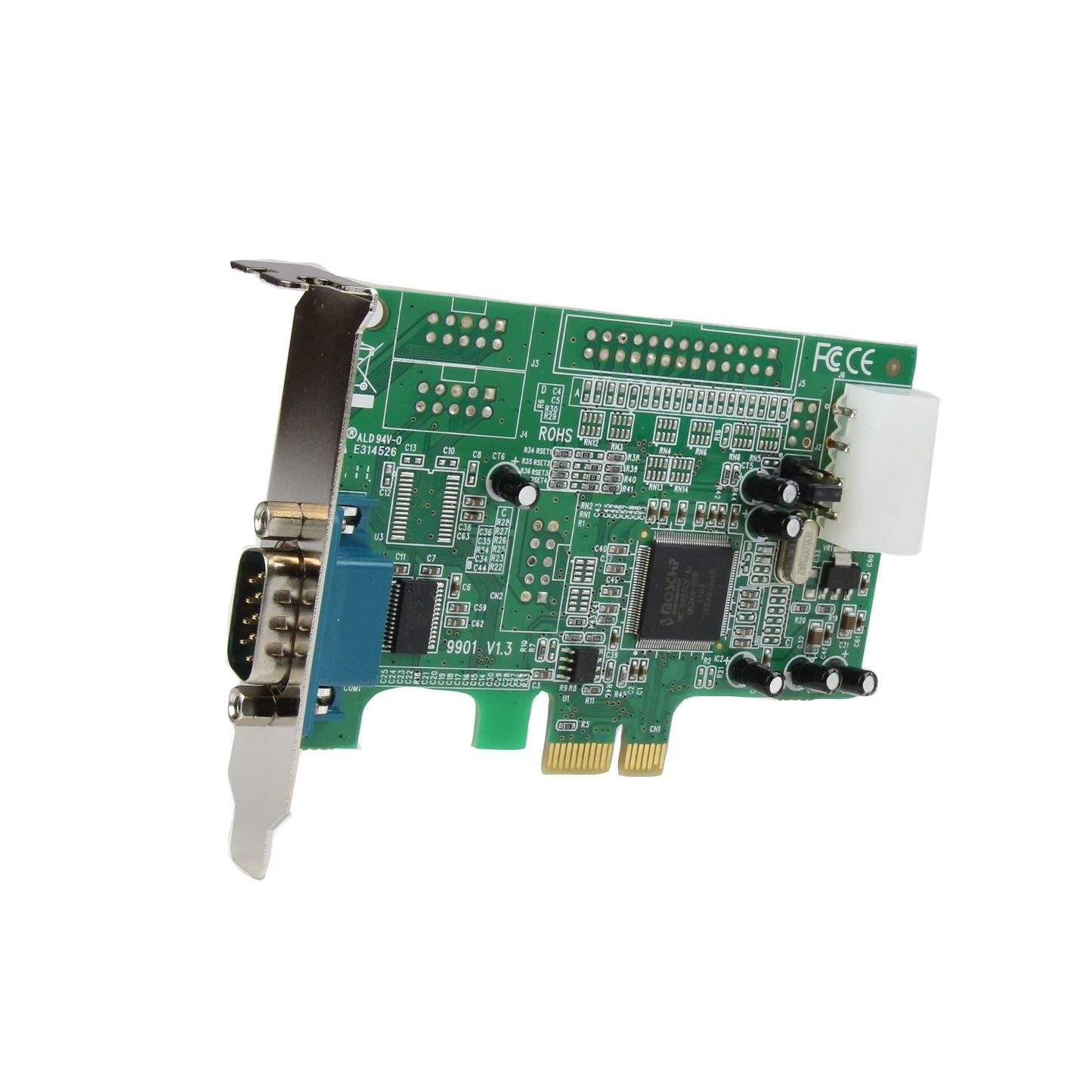 1 PORT PCI EXPRESS RS232 SERIAL CONTROLLER CARD W/16550 UART/ASIX MCS9922CV-AA -