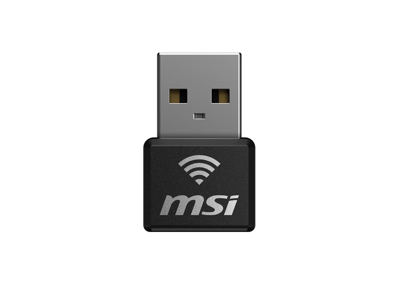 302-8ZE30XU-000 - MSI GUAX18N IEEE 802.11 Dual Band Wi-Fi Adapter