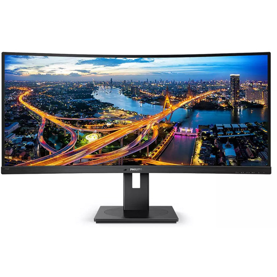 346B1C/00 - Philips 34-Inch WQHD 3440 x 1440 100Hz Curved VA USB-C Monitor