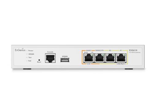1402A0330301 - EnGenius ESG610 Cloud-Managed SD-WAN Security Gateway 4x2.5GbE