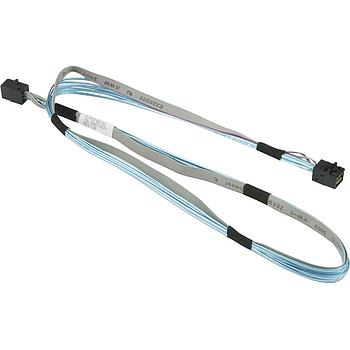 CBL-SAST-0531 - Supermicro SPARE PARTS-1, INTERNAL MINI-SAS HD TO MINI-SAS HD 80CM,30AWG,12GB/S