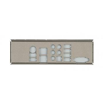 MCP-260-00045-1N - Supermicro SPARE PARTS-1, STD SIZE I/O SHIELD FOR X10DAI WITH EMI GASKET AND FRONT MET
