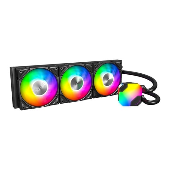 HYPERFLOW - Montech ARBG 240 Black Liquid CPU Cooler AIO Water Cooler