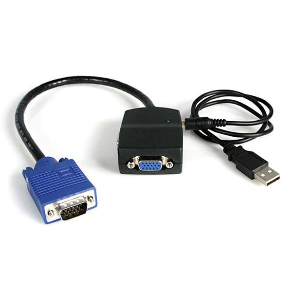ST122LE - StarTech.com COMPACT USB-POWERED VGA SPLITTER ALLOWS YOU TO SPLIT A VIDEO SOURCE TO TWO SEPAR