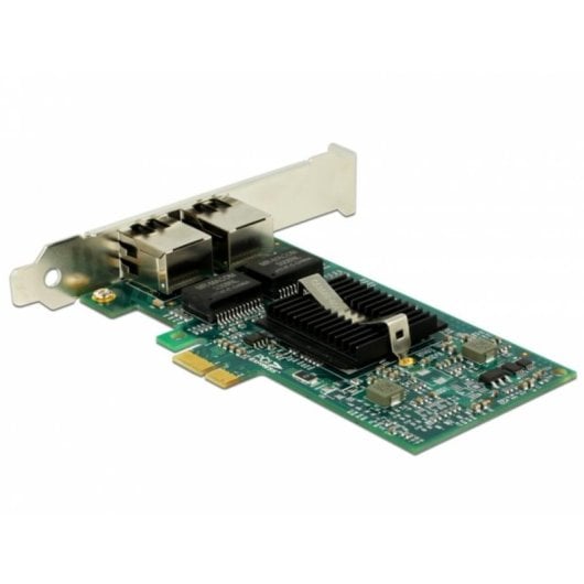 89944 - Delock Dual-Port Gigabit Ethernet RJ45 PCIe x1 Network Card