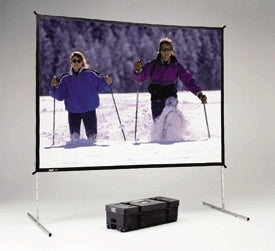 Da-Lite Fast-Fold® Deluxe Screen System Net Picture Area: 85" x 115" projection screen