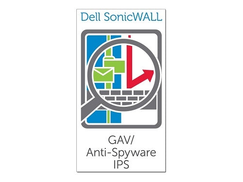 SonicWall Dell Gateway Anti-Malware IP AppControl 3 year(s) 1 license(s)