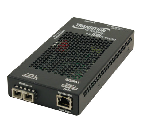 Transition Networks SGPAT1013-105 network media converter 1000 Mbit/s 850 nm Multi-mode Black
