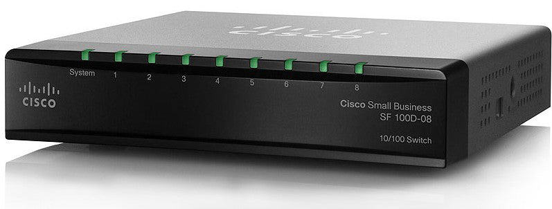 SF100D-08-NA - Cisco SF100D-08 8-PORT 10/100 DESKTOP SWITCH