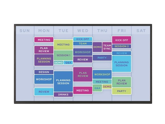 Sharp PN-HY551 Digital signage flat panel 55" TFT 500 cd/m² 4K Ultra HD Black 24/7