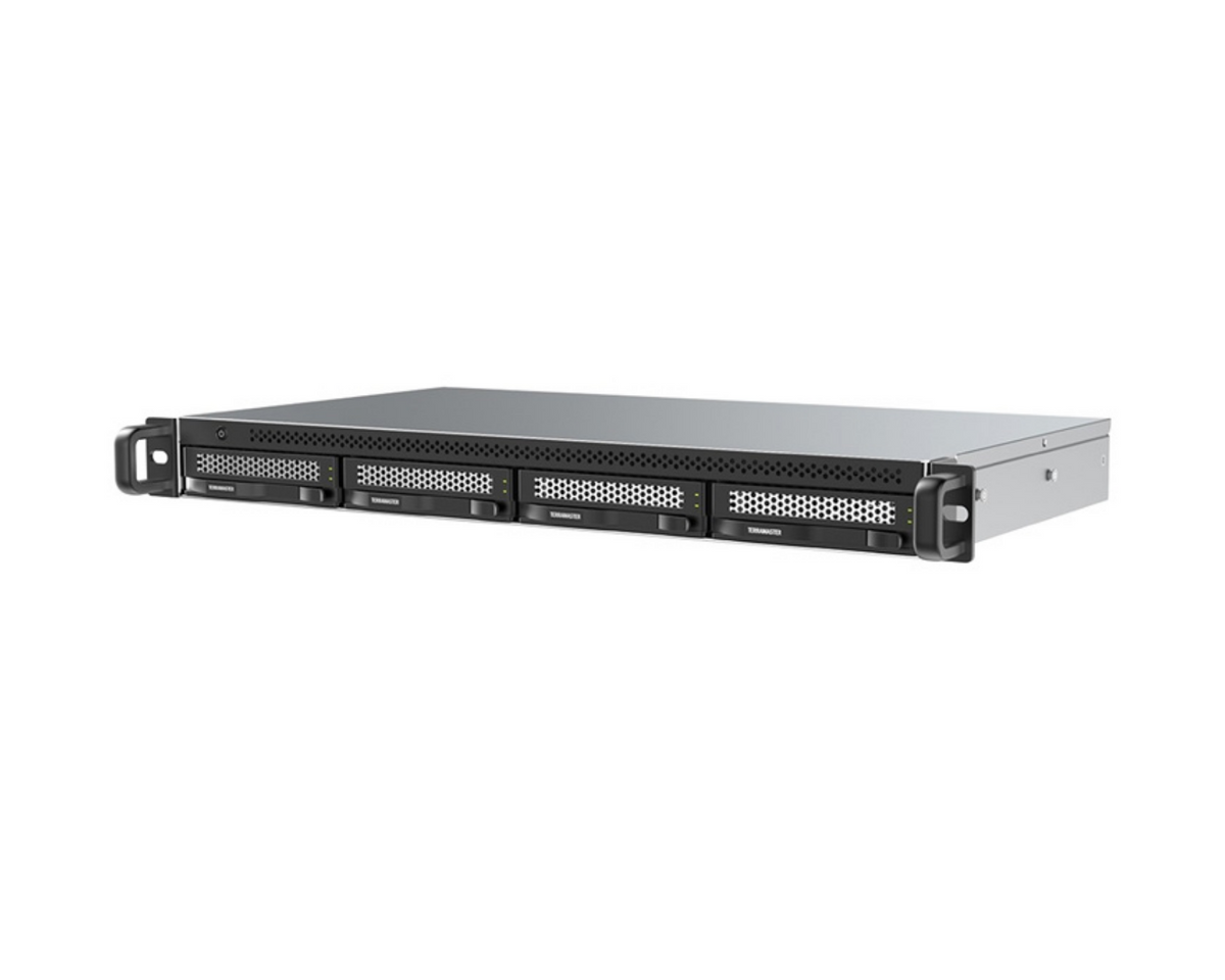 D4-320U - TerraMaster 4-Bay 1U USB 3.2 Gen2 10Gbps SATA HDD/SSD Rackmount DAS Enclosure
