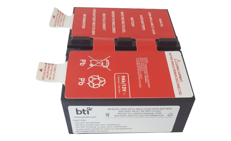 APCRBC124-SLA124 - BTI REPLACEMENT UPS BATTERY CARTRIDGE FOR APC BX1500M BR1200G-FR BR
