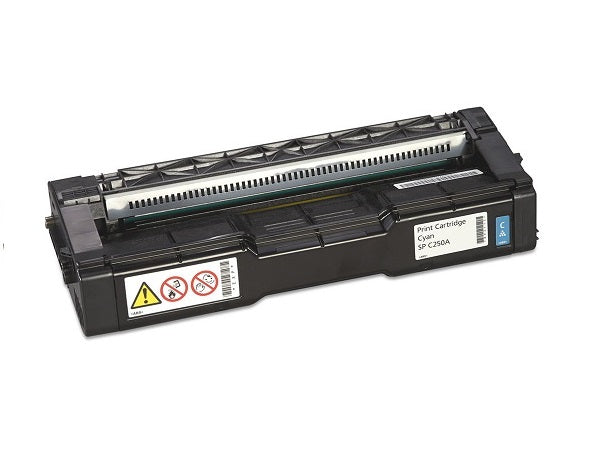 407540 - Ricoh RICOH C250A CYAN TONER CARTRIDGE FOR USE IN SPC250DN SPC250SF ESTIMATED YIELD 2,