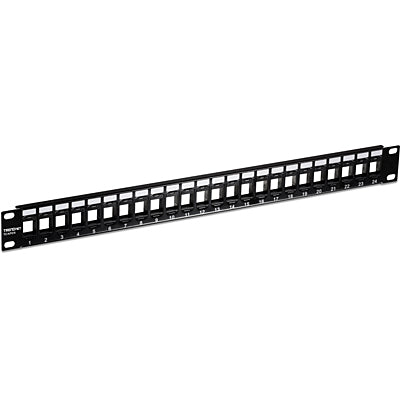 TC-KP24 - Trendnet 24-PORT BLANK KEYSTONE 1U PATCH PANEL