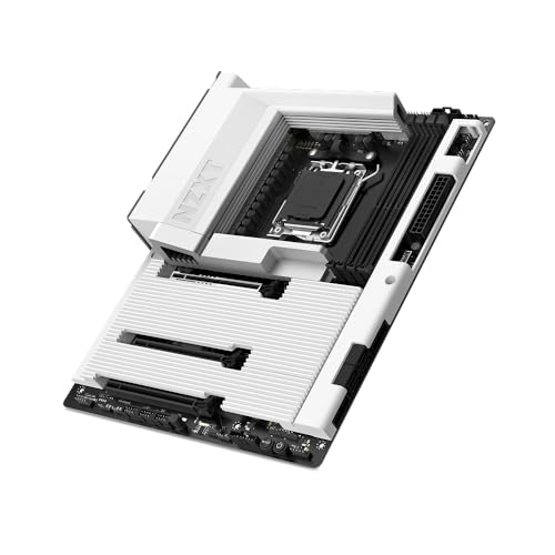 N7-B85XT-W1 - NZXT N7 B850 White AMD AM5 ATX WiFi Motherboard