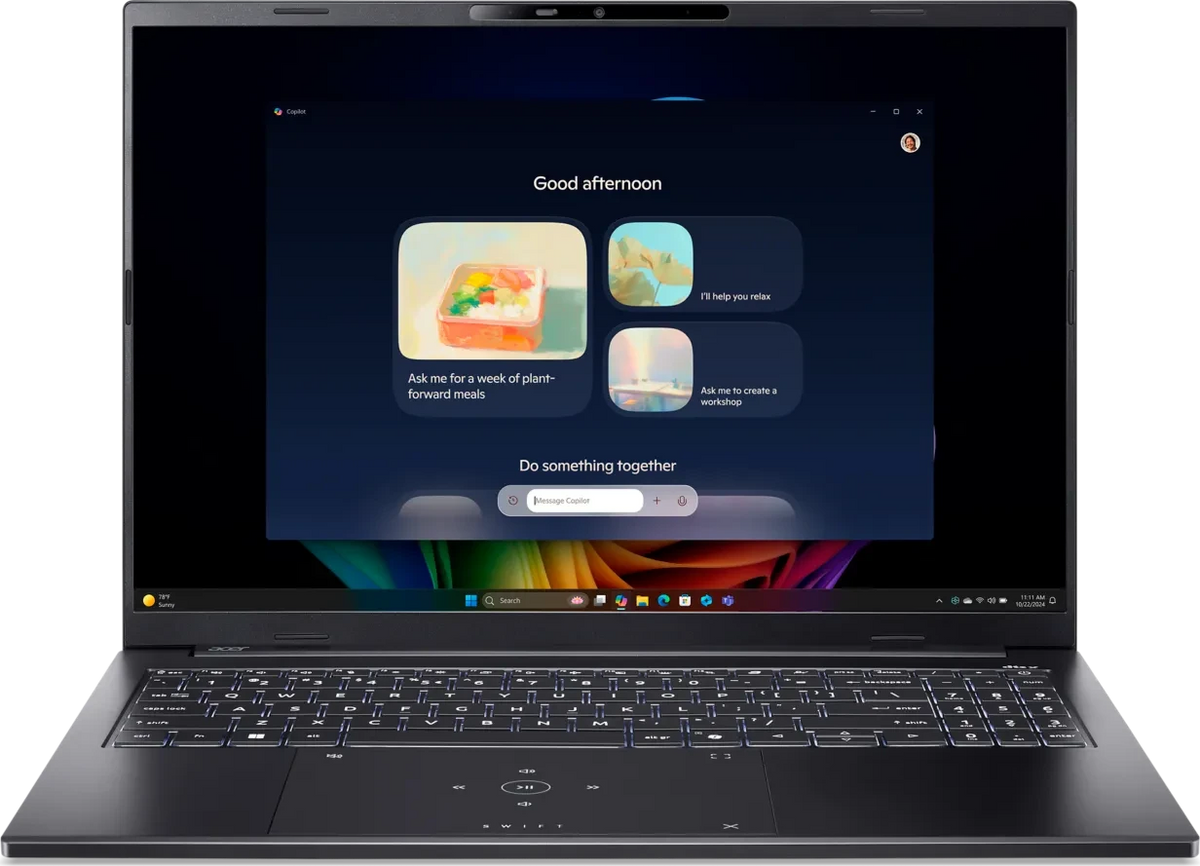 NX.JNMEG.008 - Acer Swift Go 16 AI SFG16-74 Intel Core Ultra 9 288V Notebook