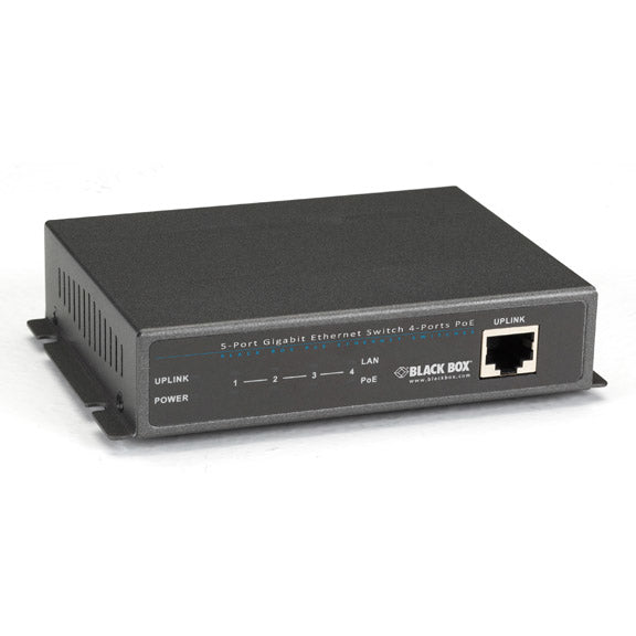 Black Box LPB1205A network switch Unmanaged Gigabit Ethernet (10/100/1000) Power over Ethernet (PoE)