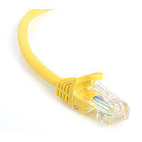 45PATCH25YL - StarTech.com 25FT YELLOW SNAGLESS CAT5E PATCH CABLE