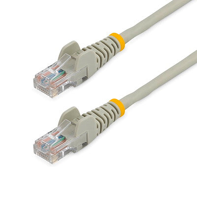 45PATCH7GR - StarTech 7ft Cat5e Gray Snagless RJ45 UTP Cat 5e Patch Cable