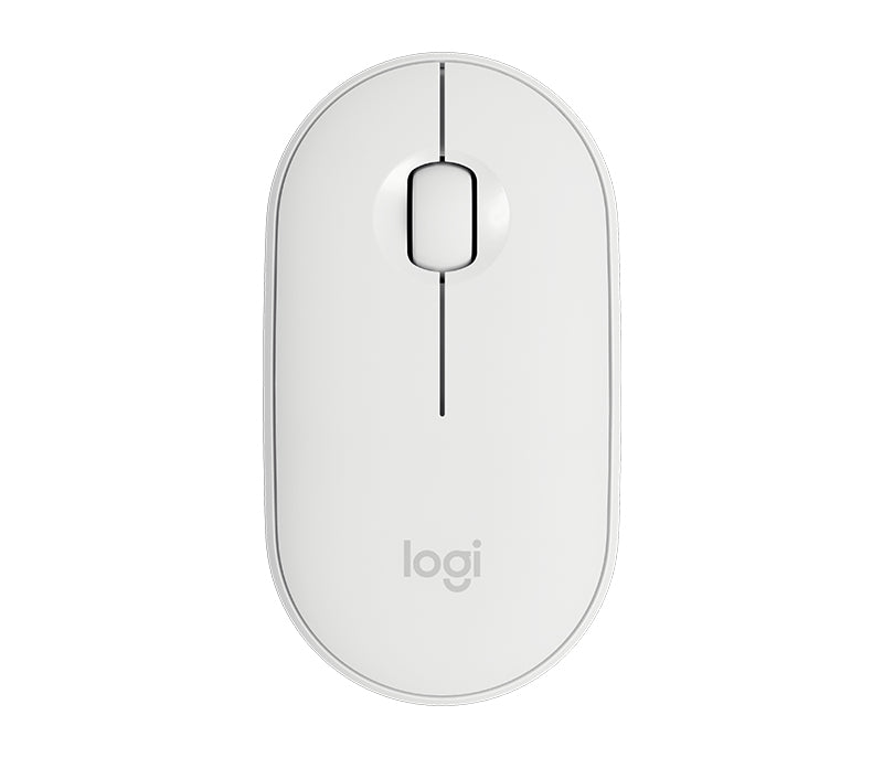 Logitech Pebble M350 mouse Ambidextrous RF Wireless + Bluetooth Optical 1000 DPI