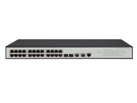 Hewlett Packard Enterprise OfficeConnect 1950 24G 2SFP+ 2XGT Managed L3 Gigabit Ethernet (10/100/1000) 1U Gray
