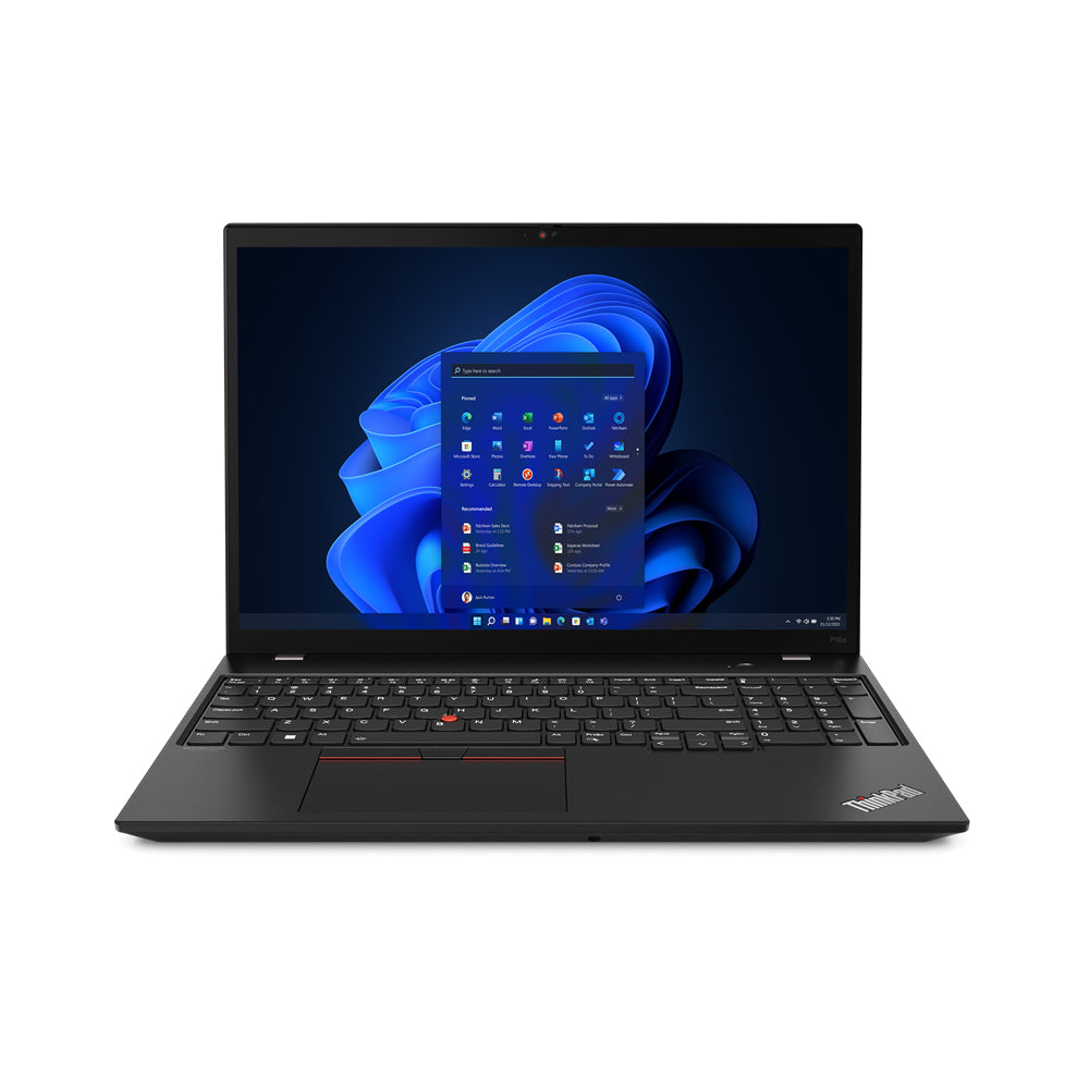 Lenovo ThinkPad P16s 6650U Notebook 16" WUXGA AMD Ryzenâ„¢ 5 PRO 16 GB LPDDR5-SDRAM 512 GB SSD Wi-Fi 6E (802.11ax) Windows 11 Pro Black