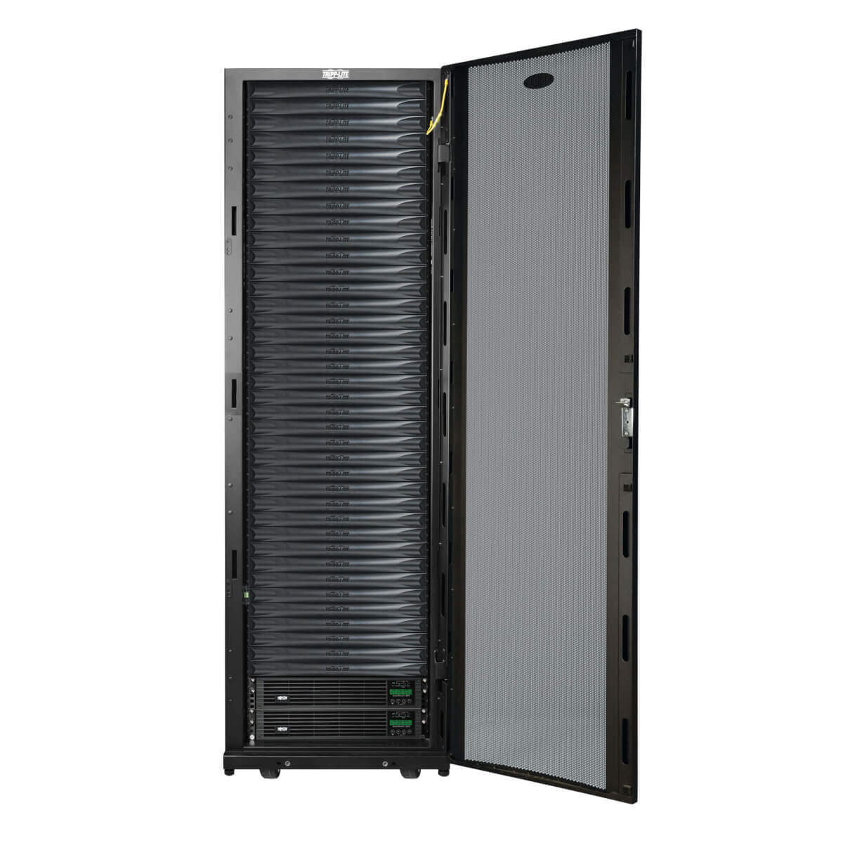 EDGEREADY MICRO DATA CENTER-38U, (2) 3 KVA UPS SYSTEMS (N+N), NETWORK MANAGEMENT