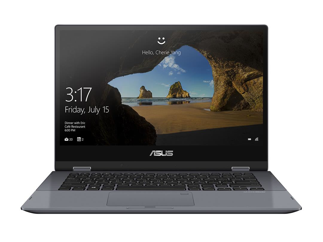 ASUS VivoBook Flip TP412FA-DB72T notebook Hybrid (2-in-1) 14" Touchscreen Full HD Intel® Core™ i7 8 GB DDR4-SDRAM 512 GB SSD Wi-Fi 5 (802.11ac) Windows 10 Home Gray