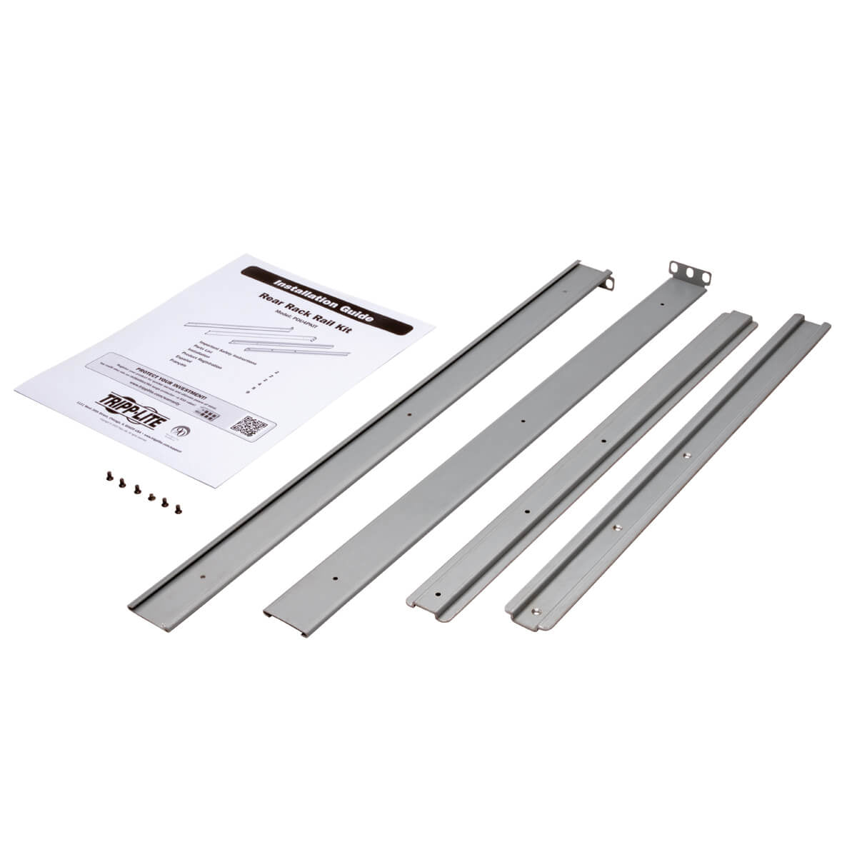 PDU REAR SUPPORT RAIL KIT 1U ATS PDUS MOUNTED 4POST & ENCLOSURES