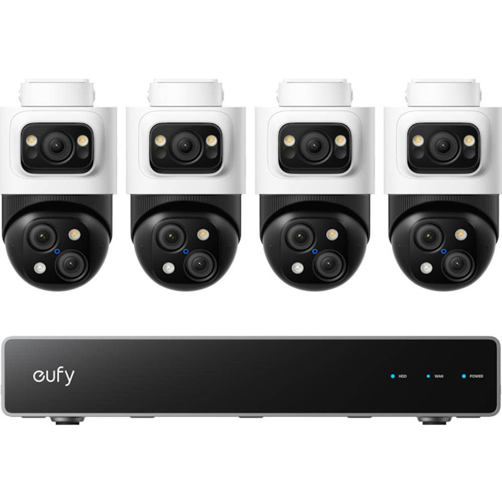E8E00322 - Anker EUFY NVR Security System S4 Max 8-Channel 2TB PoE Camera Kit