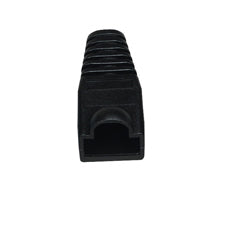 FMT718 - Black Box SNAGLESS CABLE BOOT - BLACK 50-PACK
