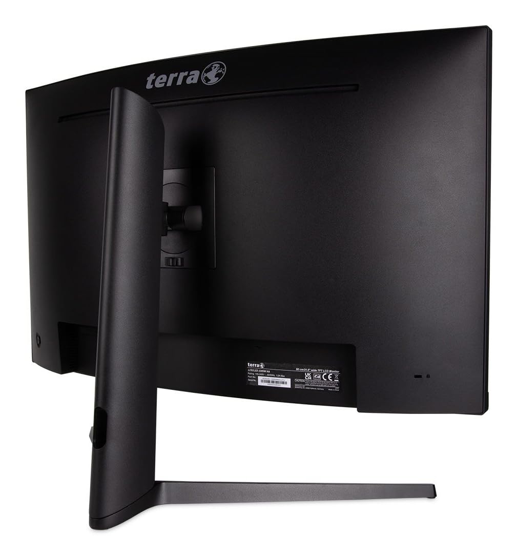 3030245 - Wortmann TERRA LCD/LED HA Black CURVED USB-C/HDMI/DP Monitor