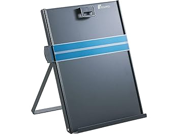 11053 - Fellowes METAL COPYHOLDER PLACES DOCUMENTS AT EYE-LEVEL TO HELP PREVENT NECK STRAIN