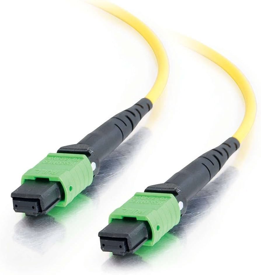 C2G 30m MTP® LSZH 9/125 Single-Mode Fiber Assembly Ribbon Cable - Yellow fiber optic cable 1181.1" (30 m)