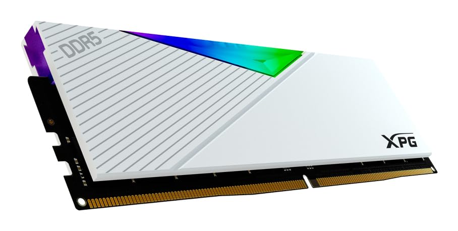AX5U6000C3032G-DCLARWH - ADATA XPG Lancer RGB 64GB 2x32GB DDR5-6000 CL30 White Desktop Memory Kit
