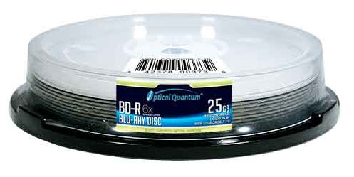 OQBDR06LT-10 - Vinpower Digital 10PK BD-R 6X 25GB OPTICAL