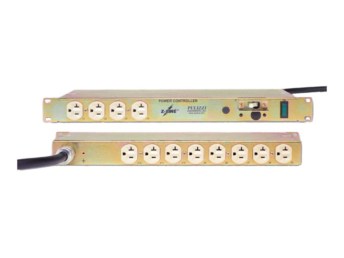 Eaton TPC12-A2 power distribution unit (PDU) 1U Bronze 12 AC outlet(s)