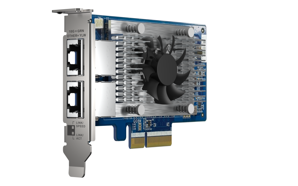 QXG-10G2T-X710 - QNAP 10Gigabit Ethernet Card