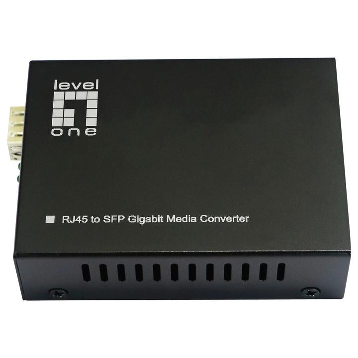 GVT-2016 - LevelOne RJ45 to SFP Gigabit Media Converter